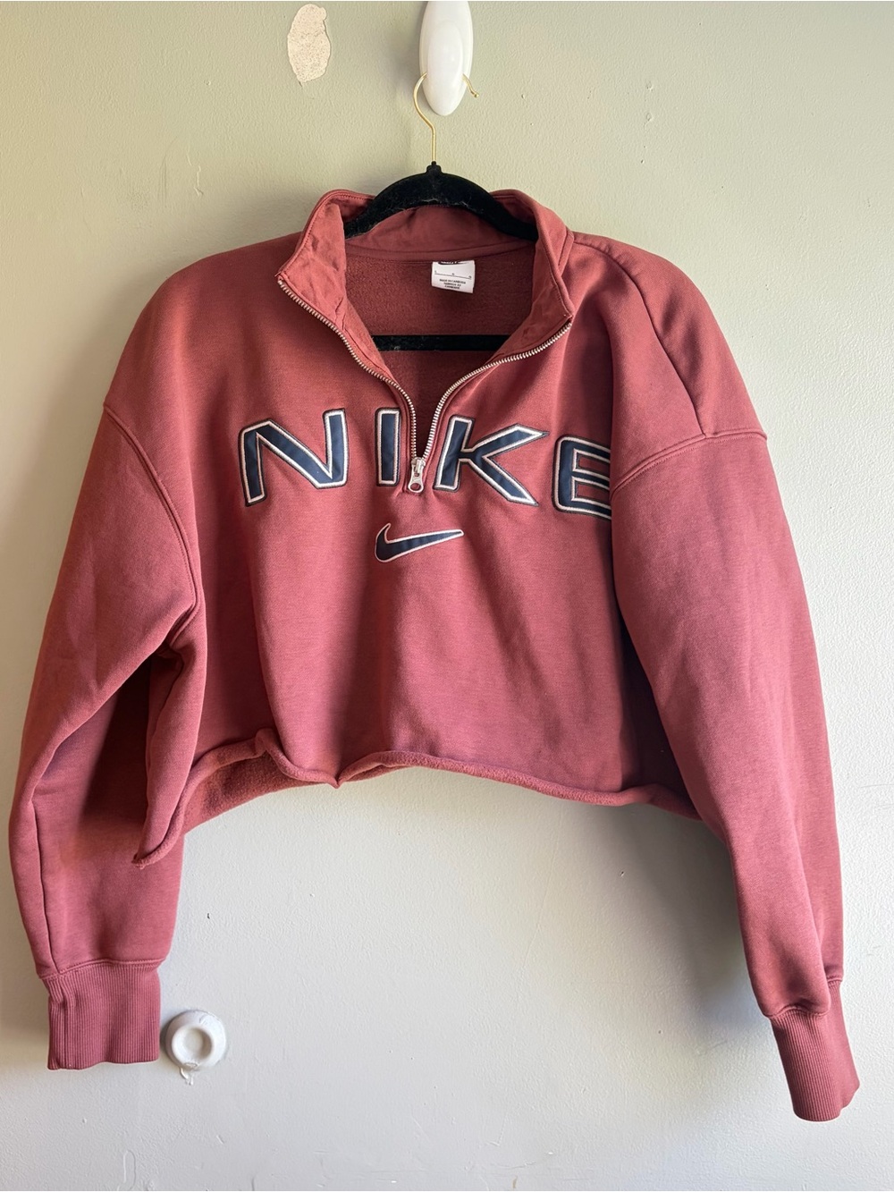 Nike Phoenix Fleece Sweatshirt Cropped - Large